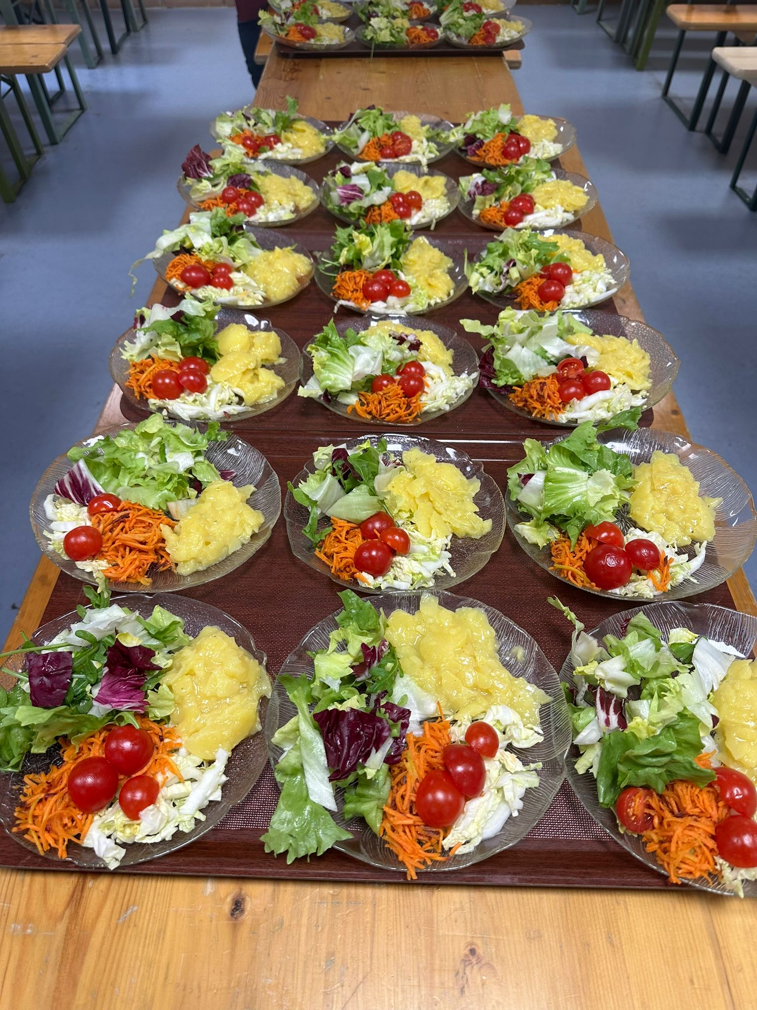 Frisches Mensa Essen